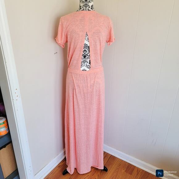 Free People Beach Flowy Rear Cut Out Maxi Dress - Picture 2 of 3